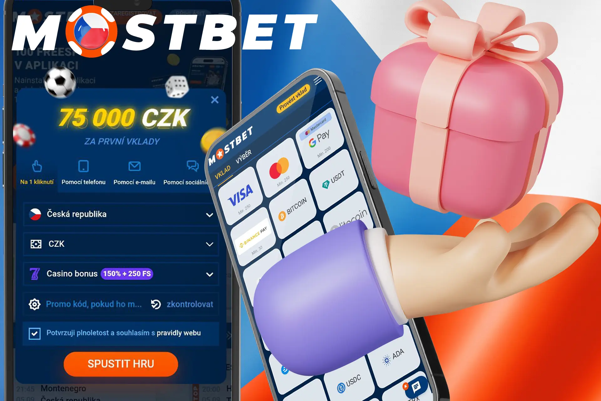 Získejte uvítací mostbet bonus