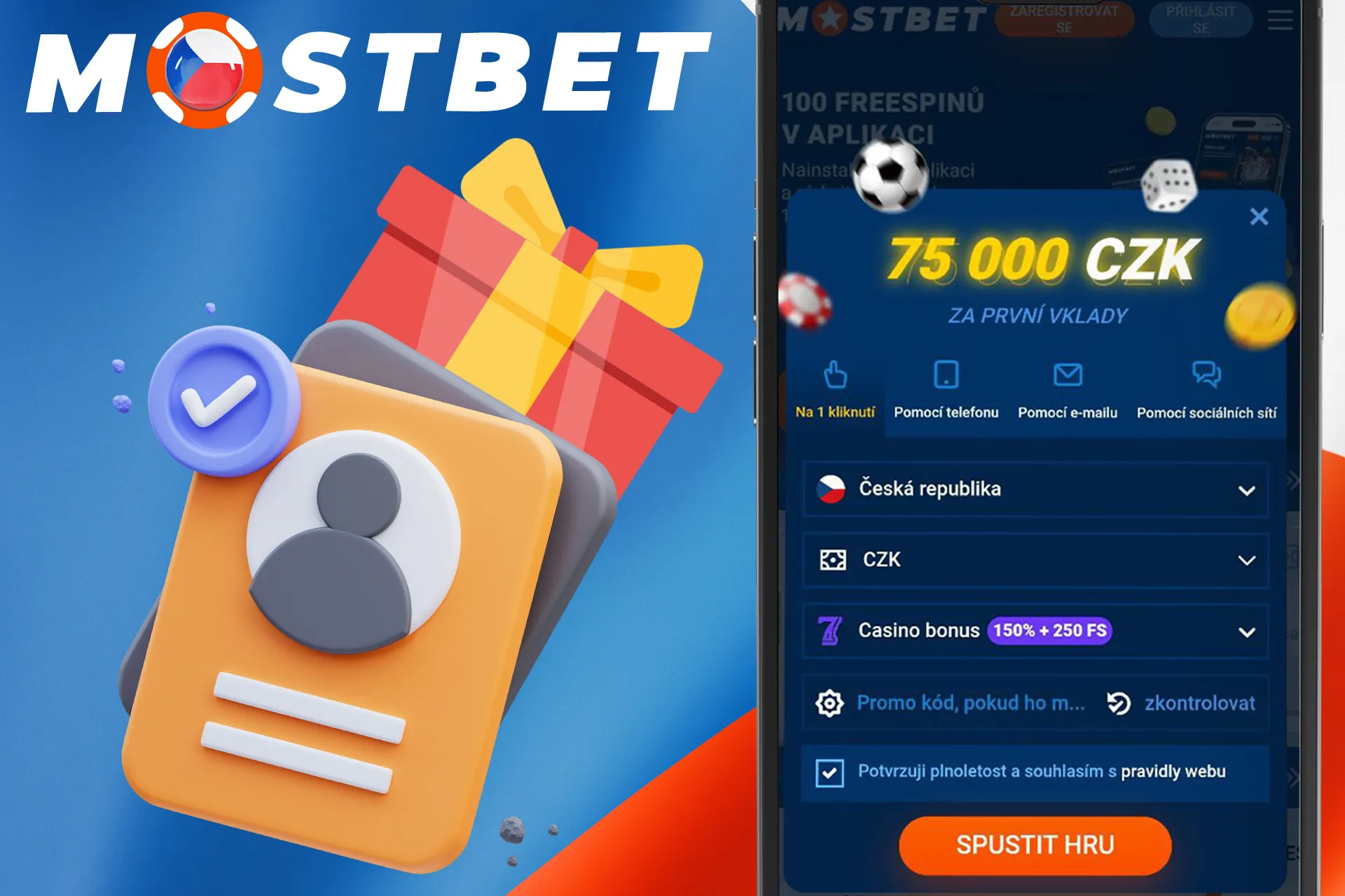 mostbet registration bonus